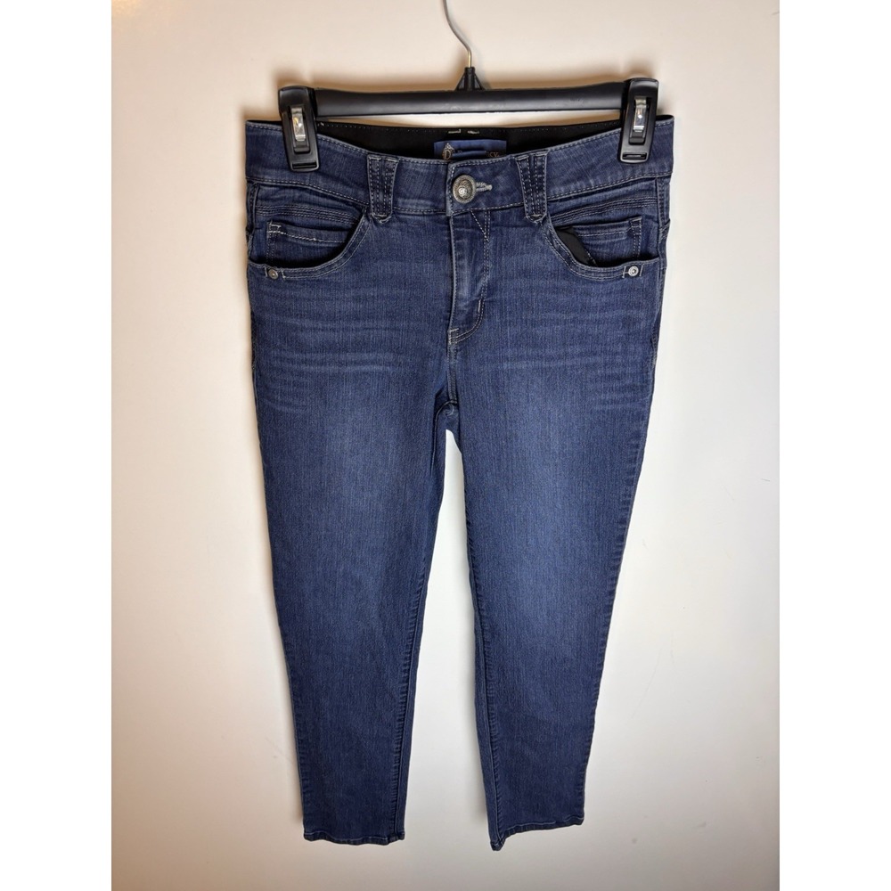 Democracy Jeans Womens Size 2 Ab Technology Skinny Ankle Jegging Medium Wash